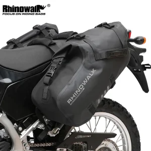 2 Pcs Motorcycle Saddle Bag
